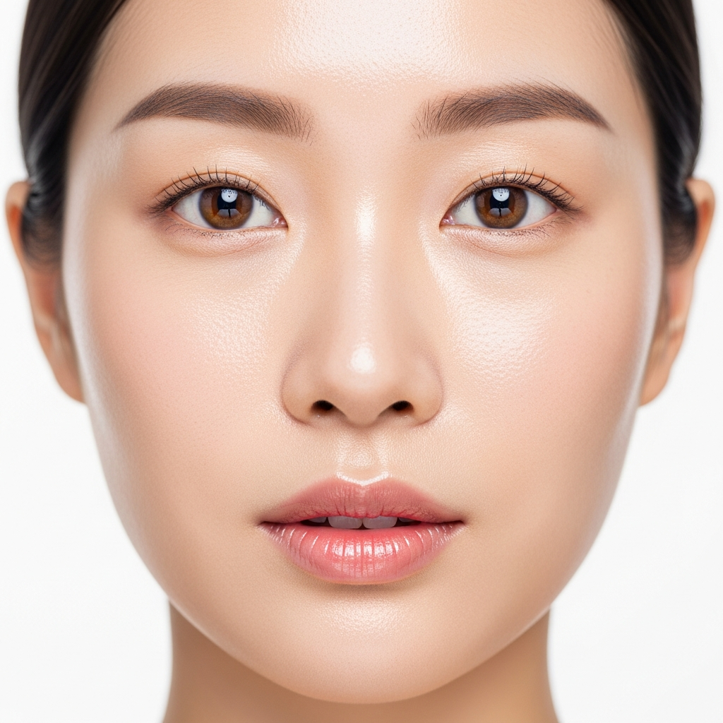 K-beauty close-up trong veo