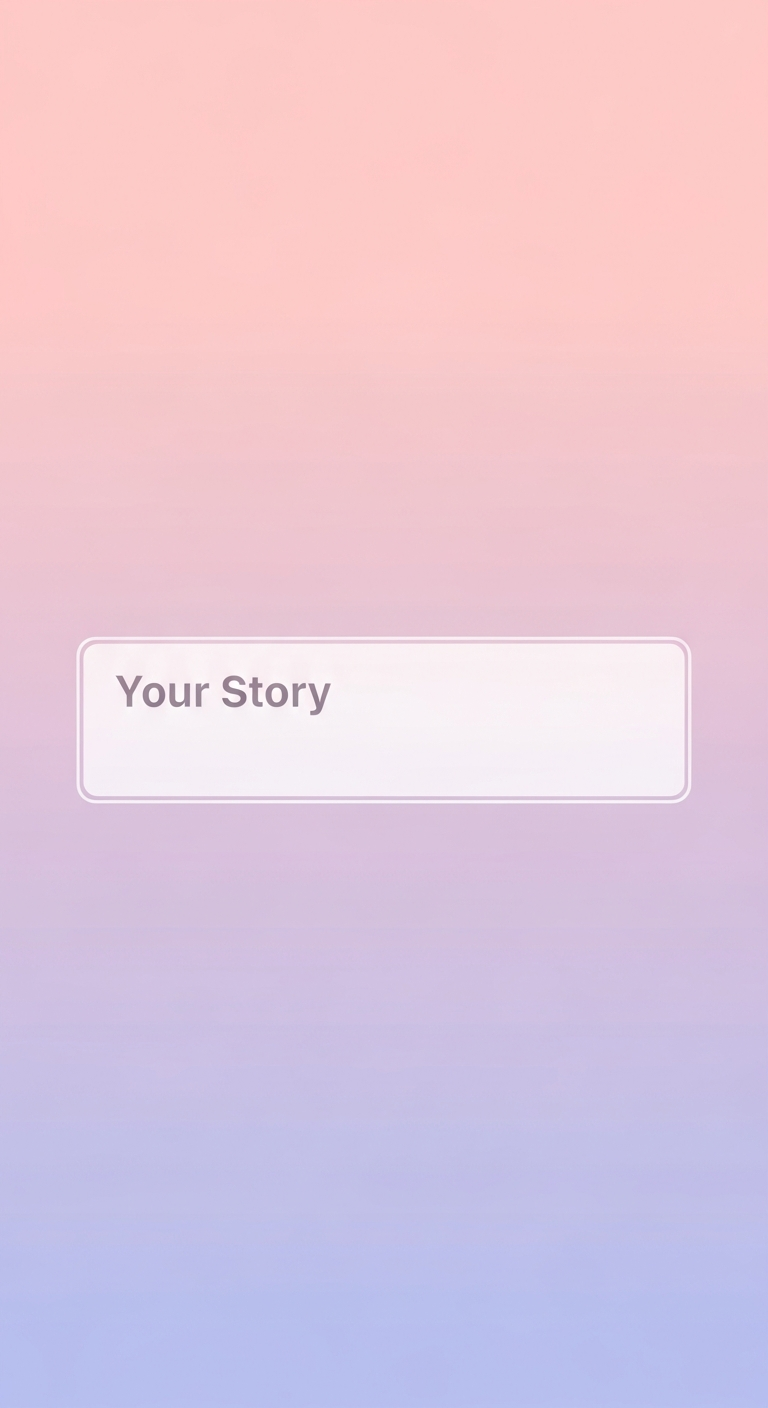 Story template gradient pastel